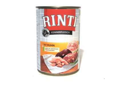 Rinti + Huhn Hundedosenfutter 400g