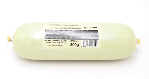 Hundewurst, Hundefleischwurst 800g Huhn mit Gemüse und Reis