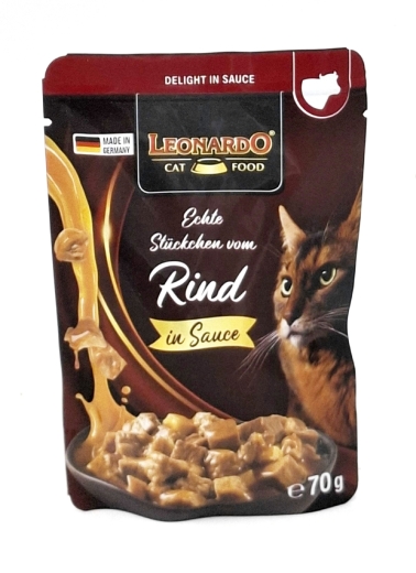Leonardo Delight in Sauce Rind 70g