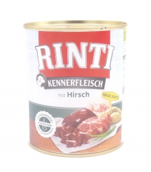 Rinti Kennerfleisch + Hirsch 800g Hundedosenfutter