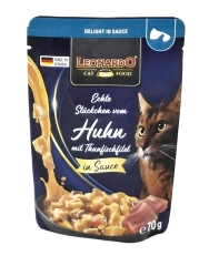 Leonardo Delight Huhn mit feinem Thunfischfilet in Sauce 70g