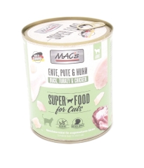 Mac's Katzendosenfutter Ente, Pute und Huhn 800g