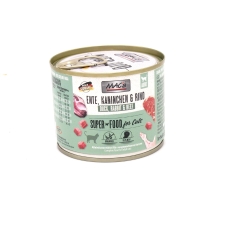 Mac's Katzendosenfutter Ente, Kaninchen und Rind 200g